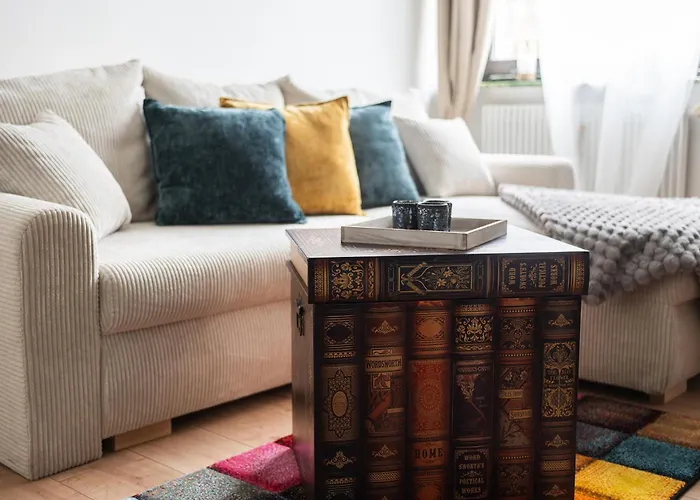 1-4 Gaeste W-lan, Netflix, Amazon, Parken, Arbeitsplatz, 24h Check In ,vollausgestattet Kueche, Handtuecher Seife U,v,m Fuer Geschaeftsreisende, Paare, Familien , דאטלן